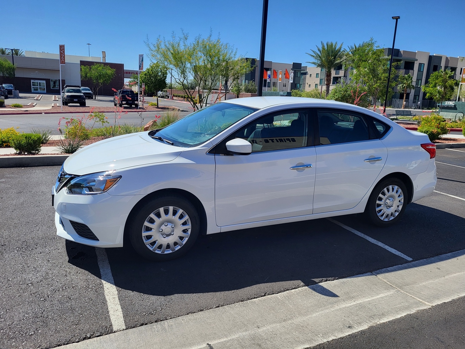 2017 Nissan Sentra SV White